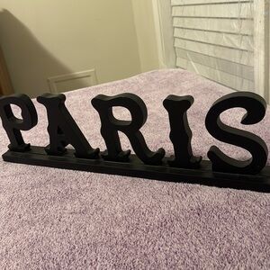 “ Paris “ Sign